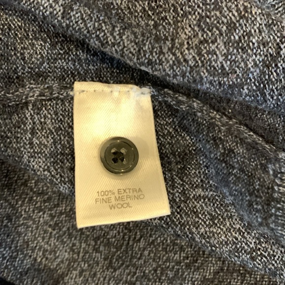 Turnbury blue heathered sweater with button details - Picture 5 of 5